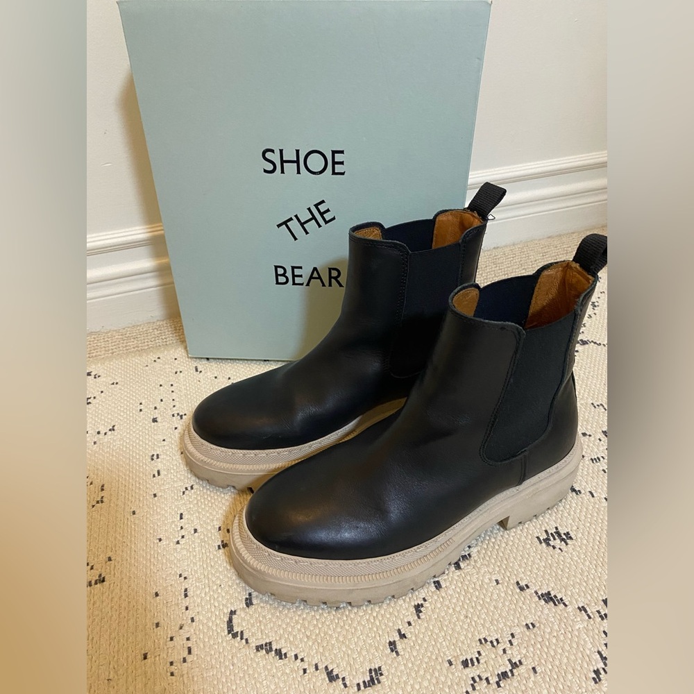 Shoe The Bear Leather Chelsea Boots